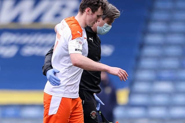 Matty Virtue suffered his injury during last week's game against Oxford
