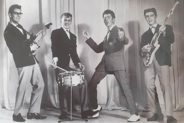 The Trespassers, Alan Wright is pictured at the left