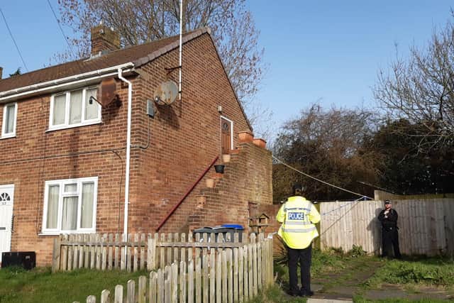 Police found the body of a woman in her 40s inside the home in Dinmore Avenue after they were called to reports of a stabbing at around 9.30pm last night (Monday, March 29). A 62-year-old man has been arrested on suspicion of murder