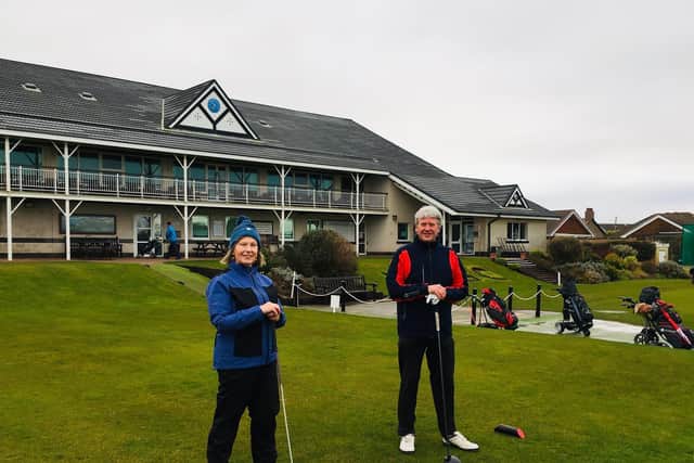 New captains John Wright and Felicity Lawson start the season at Knott End Golf Club