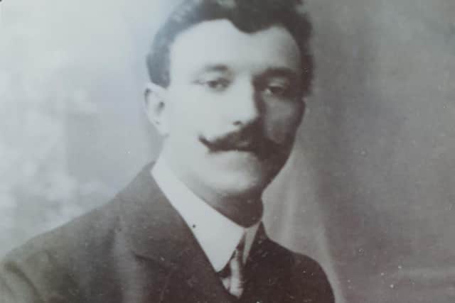 Robin's grandfather Edwin Bevan