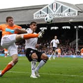 Blackpool endured defeat on their trip to Fulham