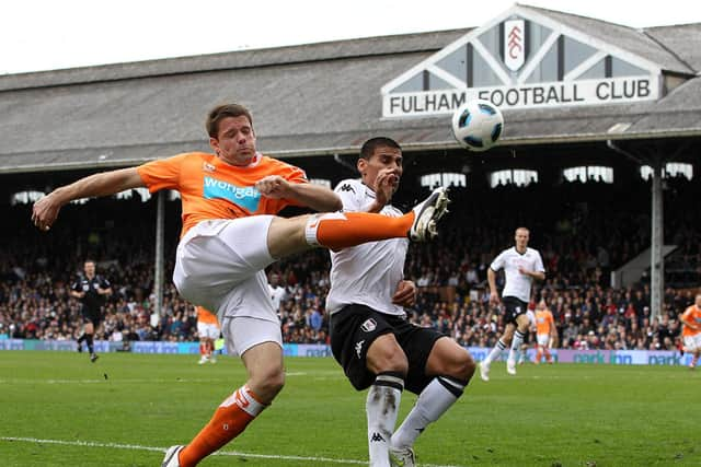 Blackpool endured defeat on their trip to Fulham