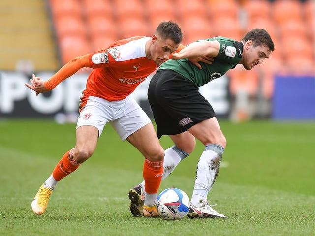 Blackpool head into today's game on the back of a draw with Plymouth Argyle