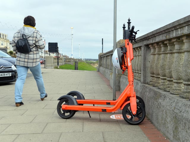 The Road Safety Partnership is reminding people it is illegal to ride e-scooters on a public road or pavement