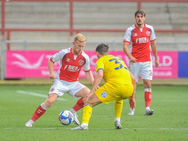 Fleetwood Town's Mark Duffy is back in training Picture: Stephen Buckley/PRiME Media Images Limited