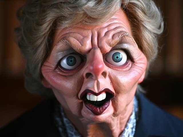 Margaret Thatcher's Spitting Image puppet