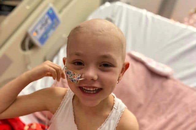 Isabelle Grundy was diagnosed with a rare and aggressive form of cancer in July 2021