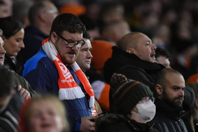 Blackpool supporters have returned in numbers this season