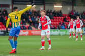 Ged Garner limped off against Shrewsbury Town on Boxing Day Picture: Sam Fielding/PRiME Media Images Limited