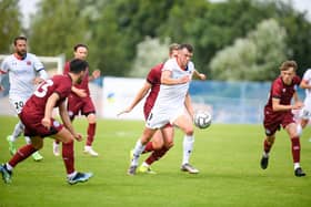 Jordan Hulme has rejoined Altrincham on loan Picture: Steve McLellan