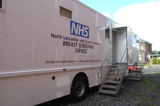 Calls have been made for the mobile breast screening service to return to Fleetwood.
