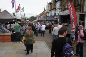Crowds at the St Annes Gin and Food Festival when it was last held in 2018