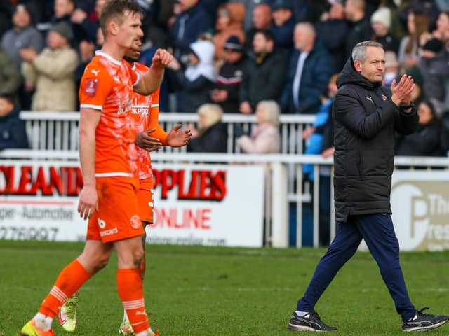 Neil Critchley says there is plenty learn from Blackpool's FA Cup defeat at Hartlepool