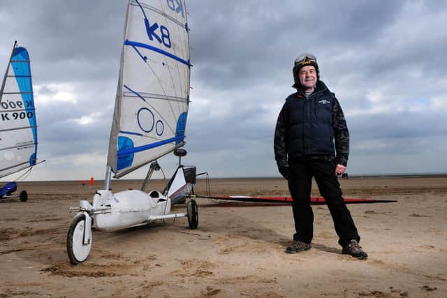 Beach sports stalwart Ian Dibdin is excited by the plans