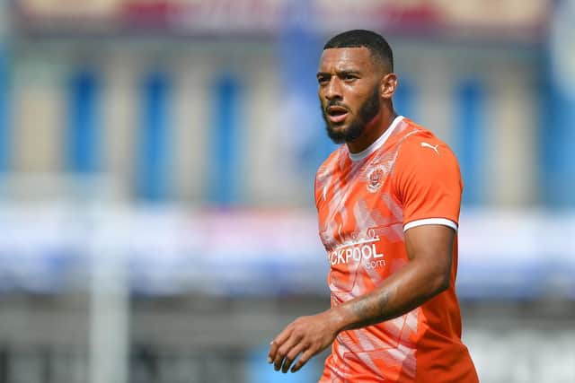 Keshi Anderson suffered a hamstring injury during last week's cup tie