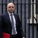 Health Secretary Sajid Javid.