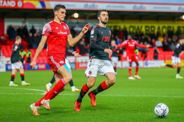 Conor McLaughlin made 12 appearances for Fleetwood Town Picture: Sam Fielding/PRiME Media Images Limited