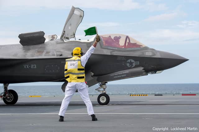 The F-35 Lightning 2 is one of the defence systems which has parts made in Lancashire