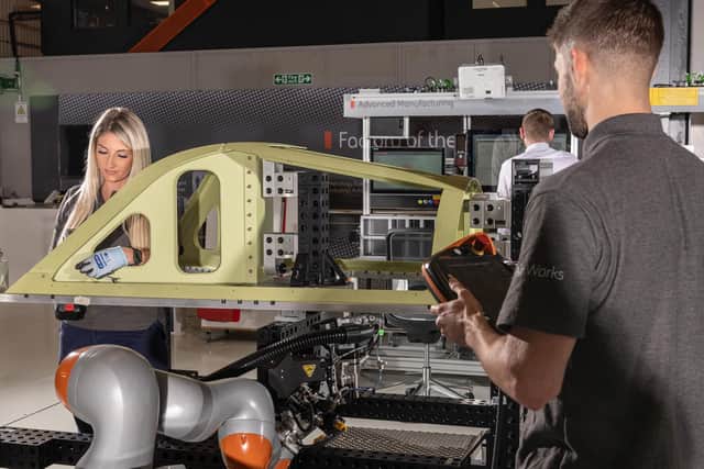 Young people in Lancashire could have the chance to work on cutting edge technologies at BAE Systems' Factory of the Future