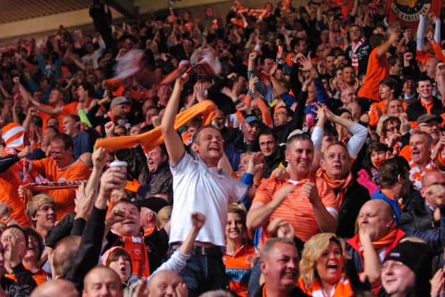 Blackpool supporters could ponder another trip to Wembley