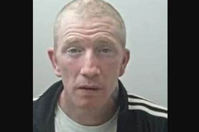 David Buckley, 39. Picture from Lancashire police