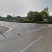 Albany Road was closed after two vehicles reportedly collided near Lytham St Annes High School (Credit: Google)
