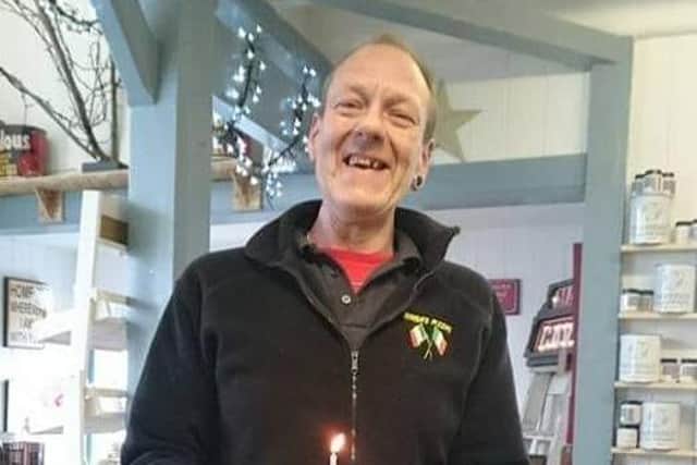 Many were able to pay their respects to Fleetwood man Allan Macfarlane