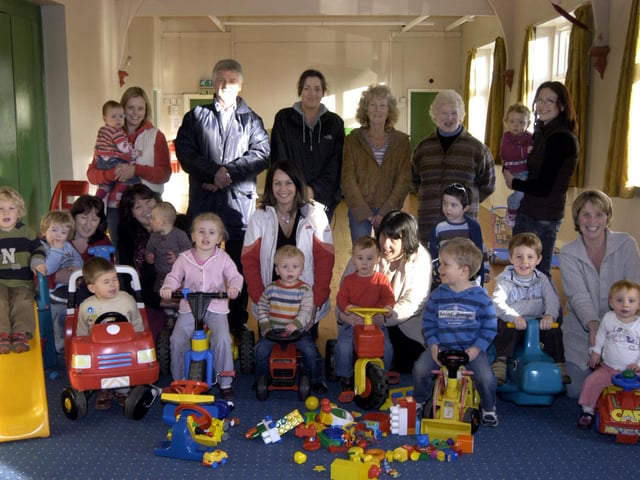 Lythe mums and toddlers group were among those celebrating the news that the fundraising for refurbishments had hit the £150,000 mark.