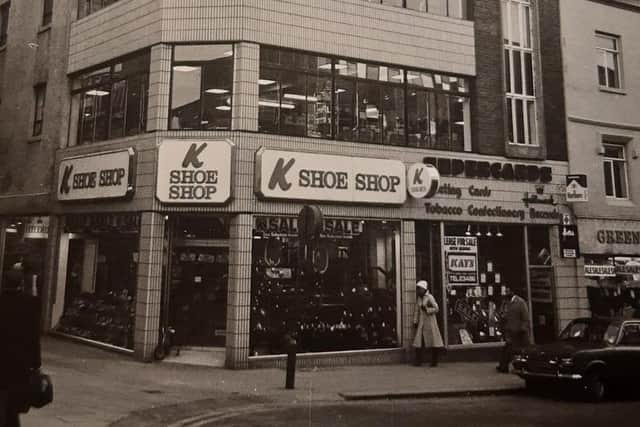 Familiar shops in the 1980s