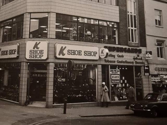 Familiar shops in the 1980s