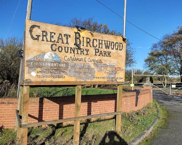 The Great Birchwood site at Lytham Road, Warton