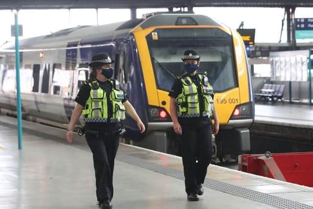 Police were tasked with ensuring lockdown rules were observed