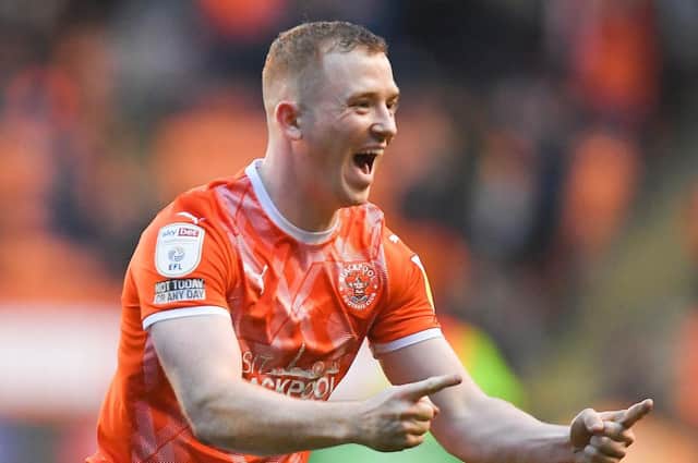 Shayne Lavery's goal was enough to give Blackpool a richly deserved three points