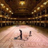 The Blackpool Tower Ballroom’s dancefloor has been restored to its former glory following a massive renovation