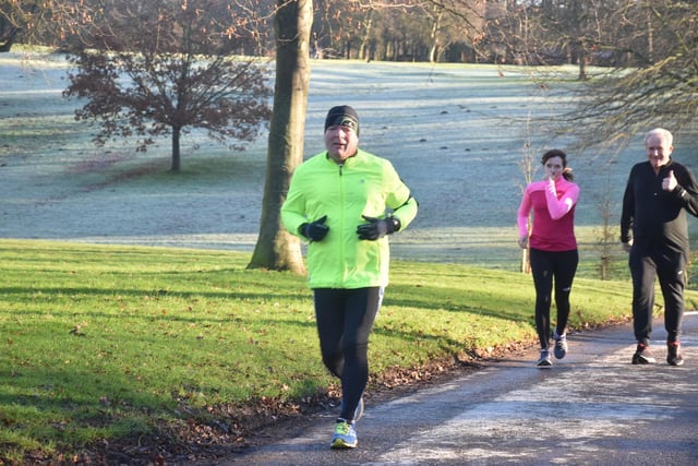 Bridlington Road Runners' Dave Pring at a frosty Sewerby Parkrun

Photo by Alexander Fynn