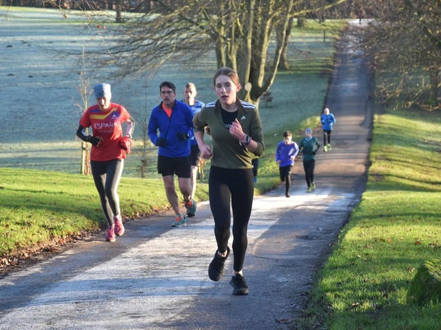 A young Bridlington Road Runner at a frosty Sewerby Parkrun
Photo by Alexander Fynn