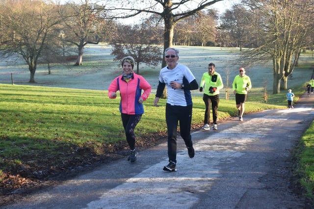 Bridlington Road Runners' Dominique Webster at a frosty Sewerby Parkrun

Photo by Alexander Fynn