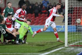 Anthony Pilkington scores Fleetwood's last-gasp equaliser