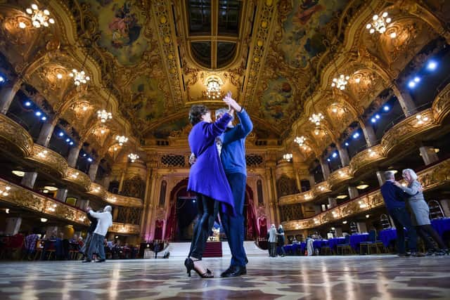 Dancers returned to the ballroom on Tuesday, January 25 after a three-week closure