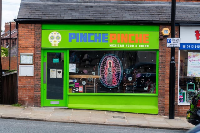 Pinche Pinche on Harrogate Road offers Mexican street food served in a fun eatery with colourful decor. Head chef Simon Heath fell in love with Mexican food on a trip to Mexico City in his 20s, and recreates the flavours, textures and ingredients of his travels.