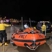 RNLI Blackpool launched two D-class lifeboats following reports a person had been spotted in the sea near Gynn Square, Blackpool