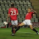 Former Morecambe centre-half Harry Davis has joined AFC Fylde Picture: Michael Williamson/Morecambe FC