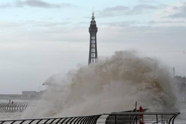 Winds of up to 80mph have been predicted to hit Lancashire this weekend (Credit: Dave Nelson)