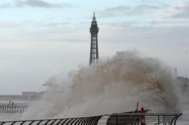Winds of up to 80mph have been predicted to hit Lancashire this weekend (Credit: Dave Nelson)