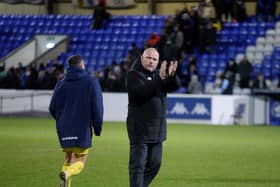 AFC Fylde manager Jim Bentley Picture: Steve McLellan