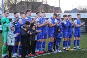 A minute's applause was held before kick-off in memory of Tony Jo Picture: Ian Moore