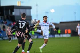 Jorome Slew completed a loan move to AFC Fylde Picture: Steve McLellan