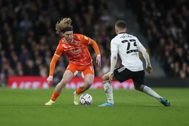 Josh Bowler looked set to leave Bloomfield Road, but a move never transpired