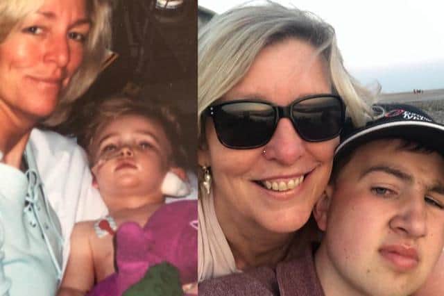 Lynne and Cameron - 19 years apart